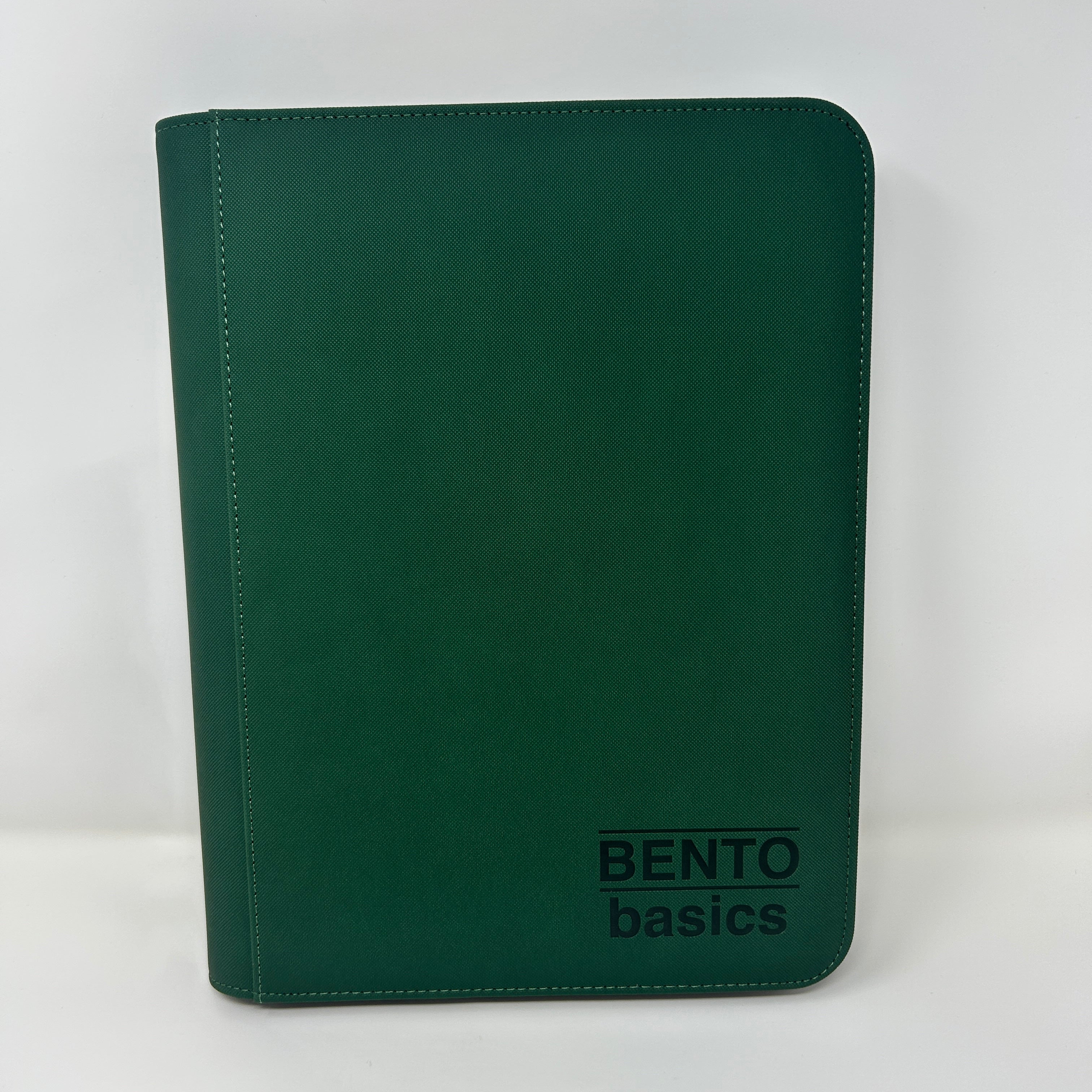 Bento Basics - Zip Binder 9-Pockets (Green/Black)