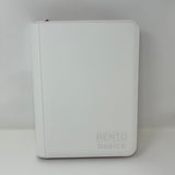 Bento Basics - Zip Binder 9-Pockets (White/Red)