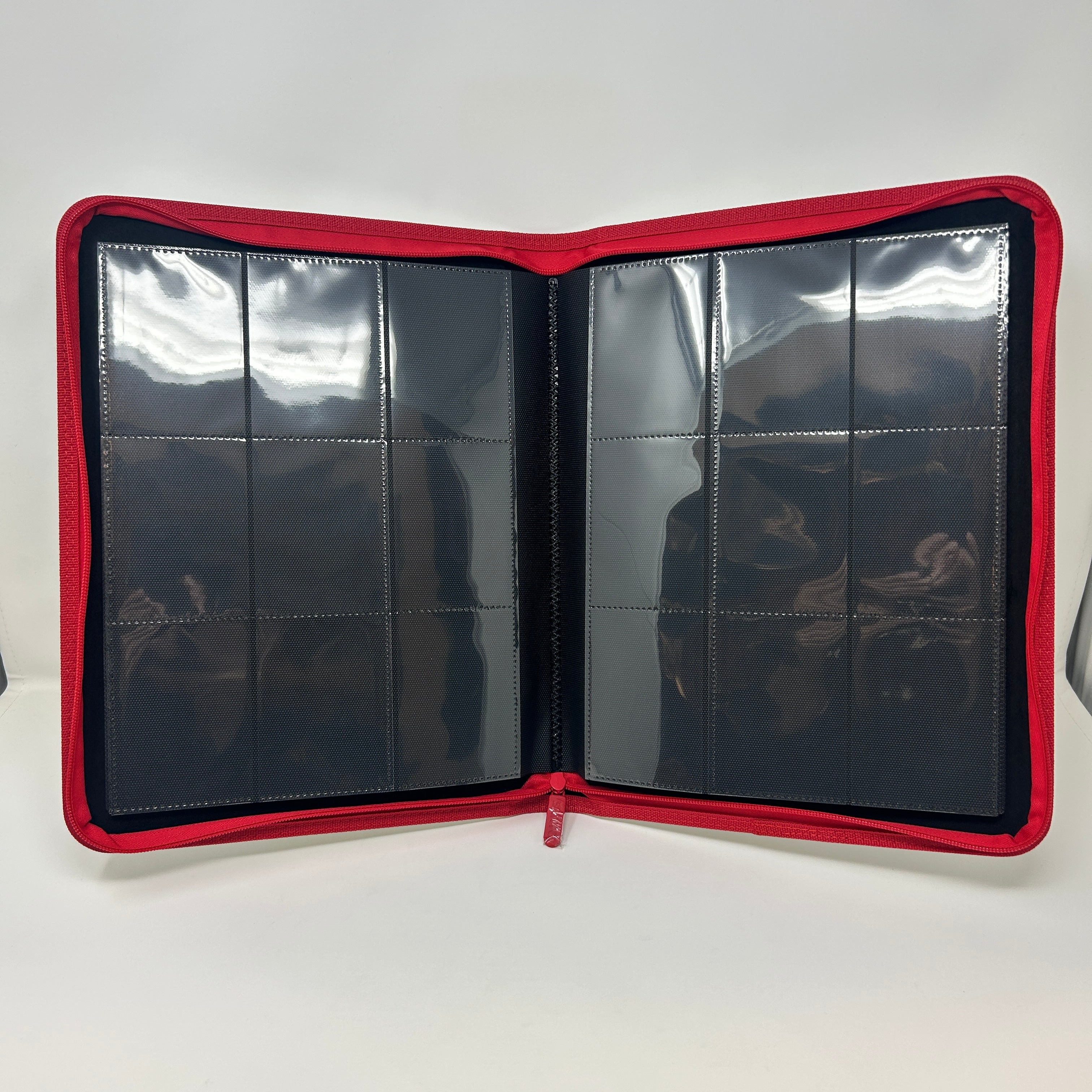 Bento Basics - Zip Binder 9-Pockets (White/Red)