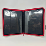 Bento Basics - Zip Binder 9-Pockets (White/Red)