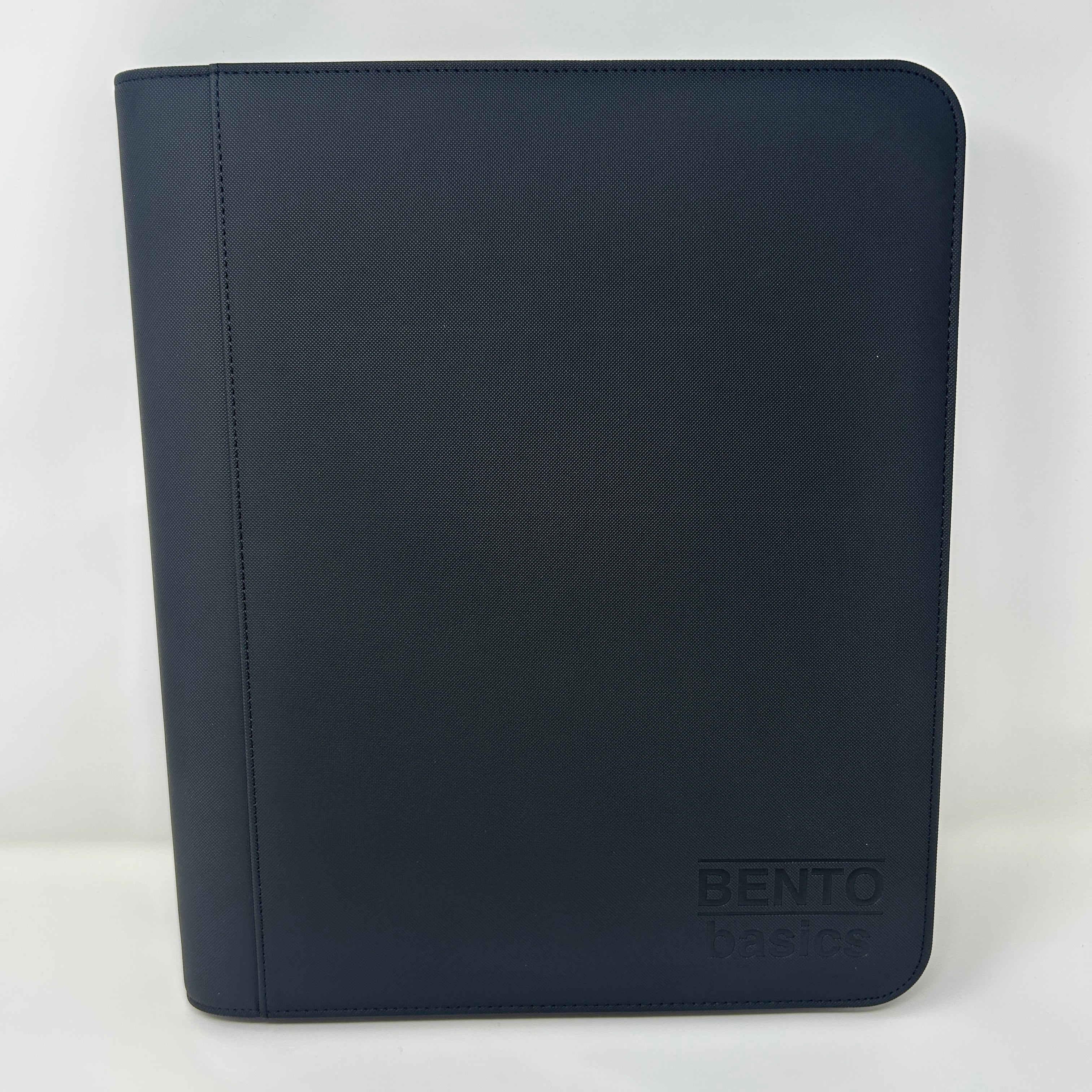 Bento Basics - TOPLOADER Zip Binder 9-Pockets (Black/Black)