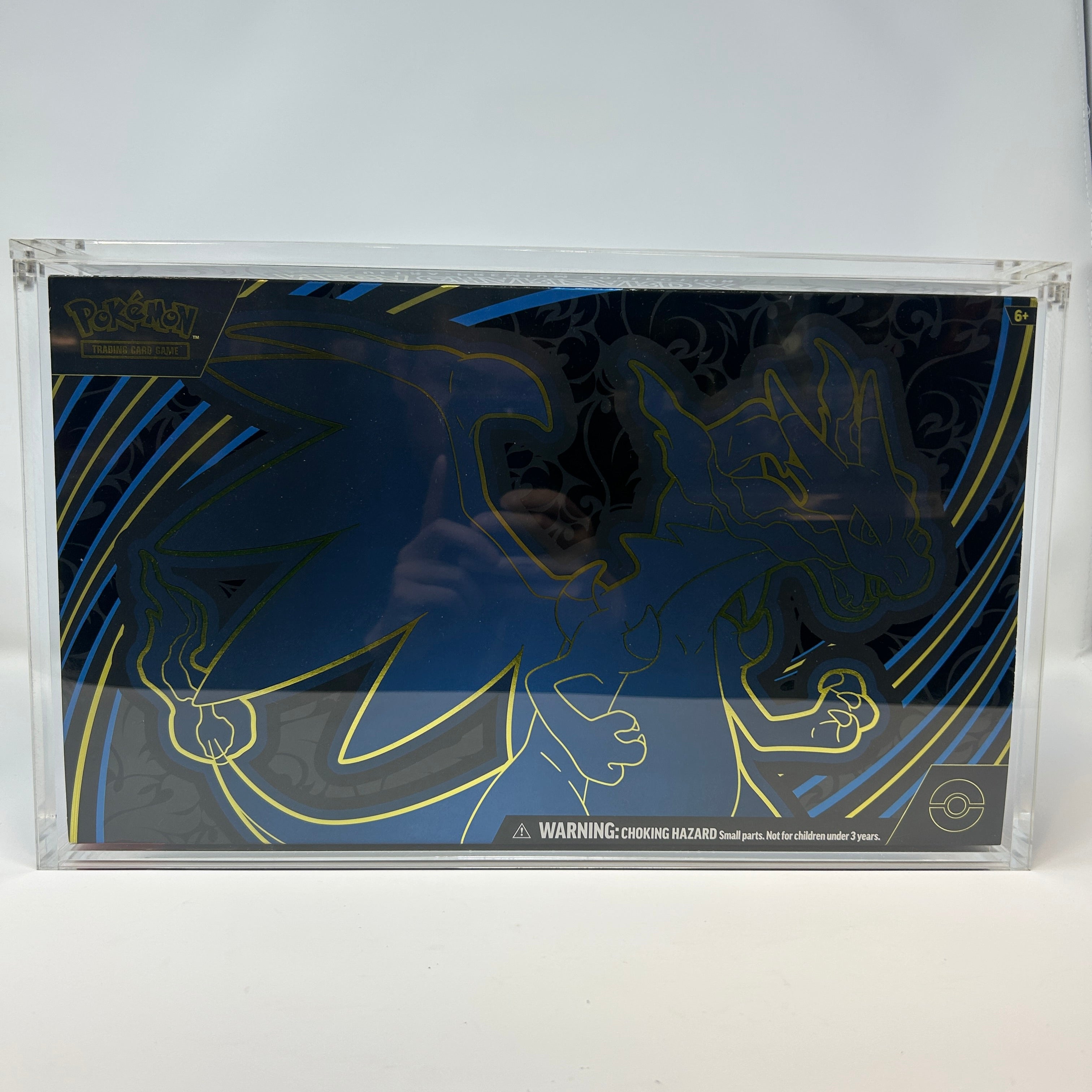 Bento Basics Acrylic Display Stackable Magnetic for Pokemon UPC (2023 SV: 151 & 2025 ME: Mega Charizard Ex)