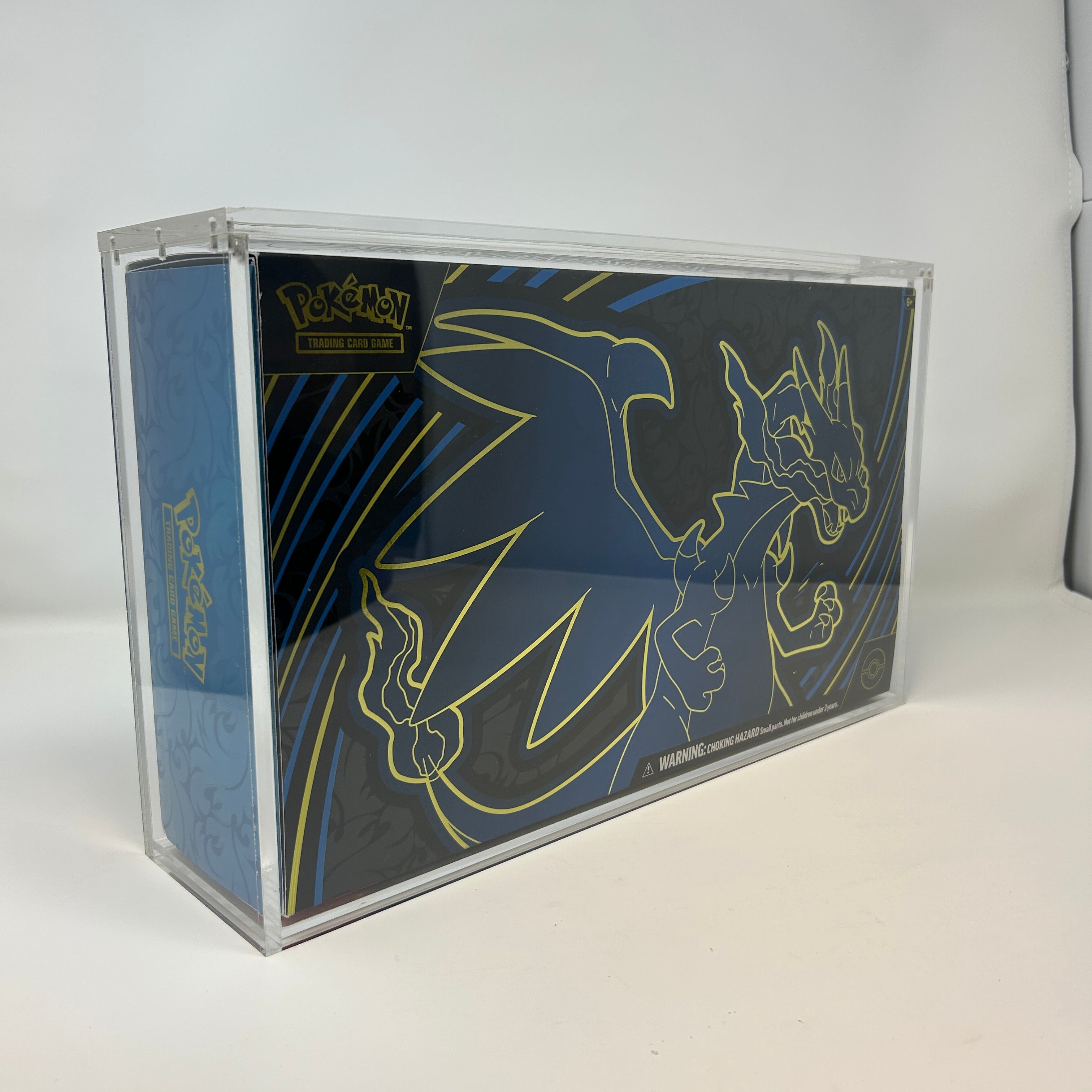 Bento Basics Acrylic Display Stackable Magnetic for Pokemon UPC (2023 SV: 151 & 2025 ME: Mega Charizard Ex)