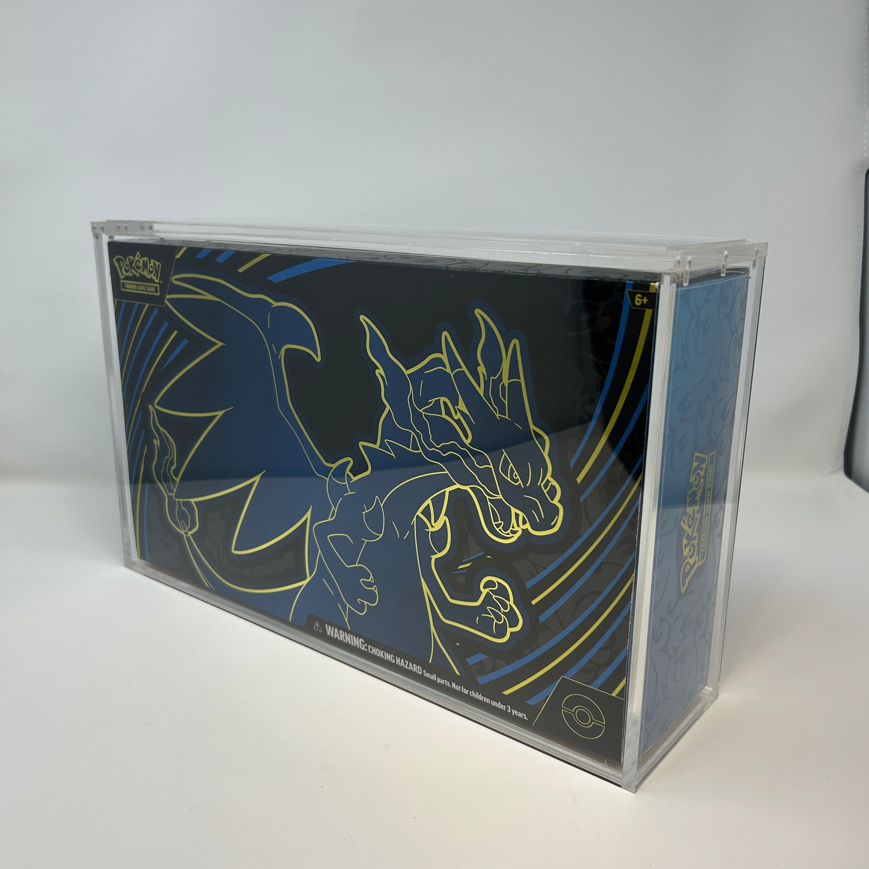Bento Basics Acrylic Display Stackable Magnetic for Pokemon UPC (2023 SV: 151 & 2025 ME: Mega Charizard Ex)