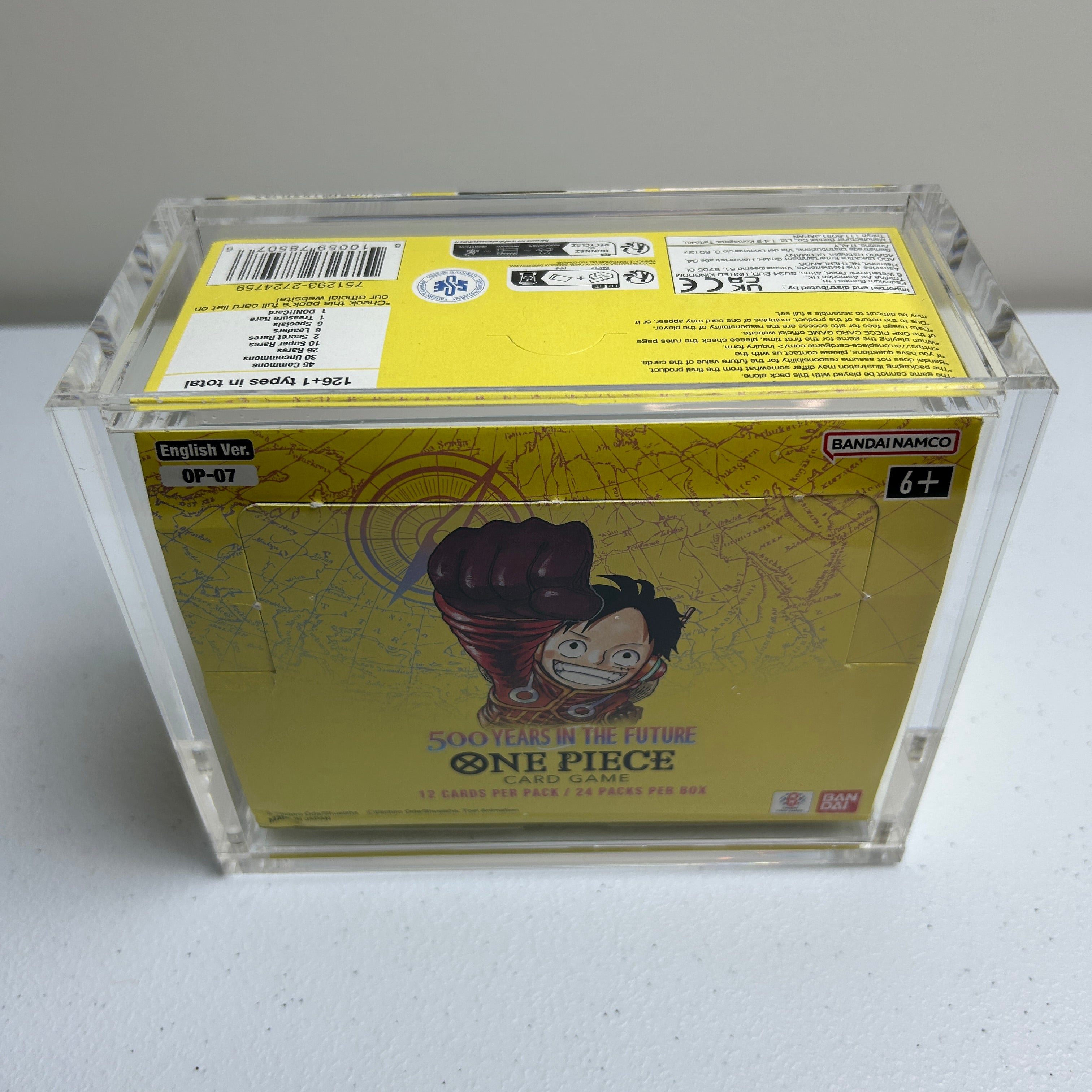 BG Acrylic Display Stackable Magnetic for One Piece Booster Box