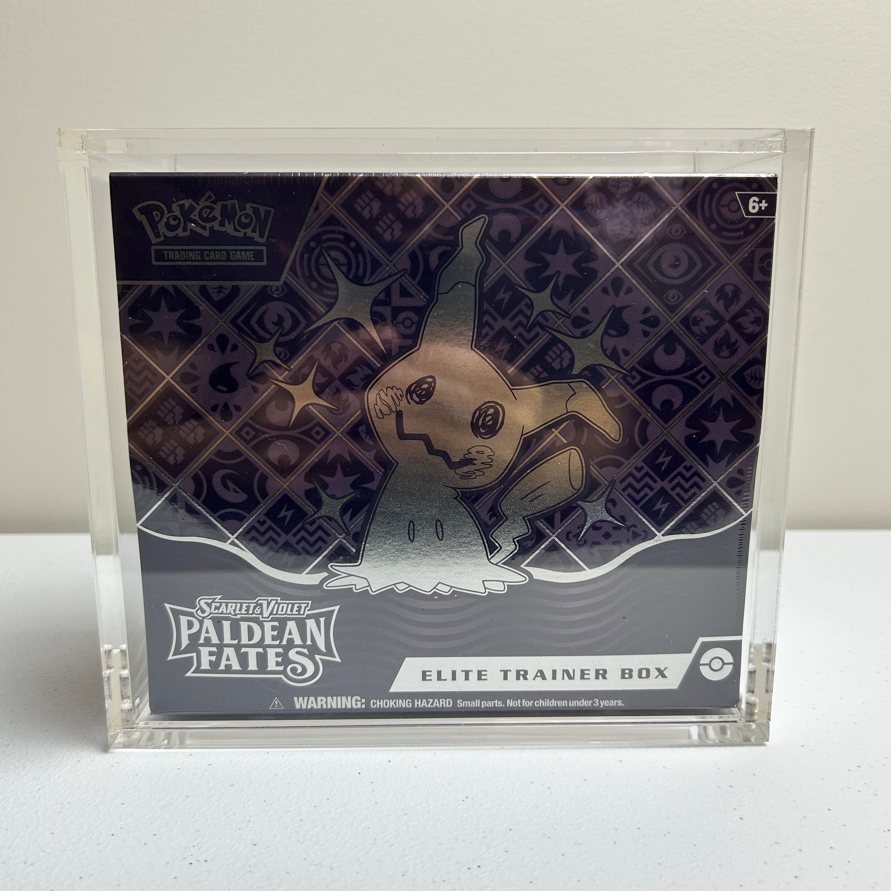 Bento Basiscs - Acrylic Display Stackable Magnetic for Pokemon TCG Elite Trainer Box (Standard Size)