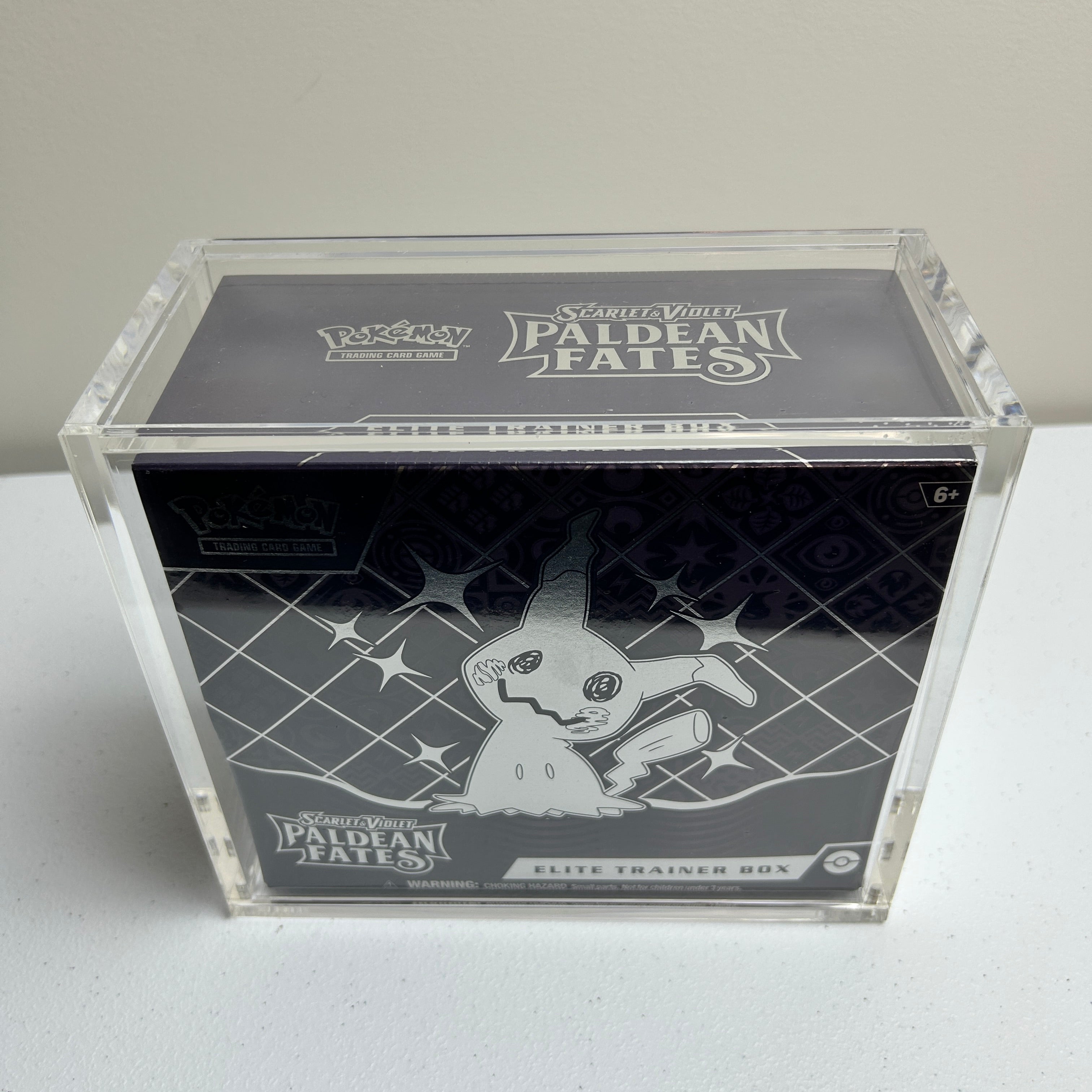 Bento Basiscs - Acrylic Display Stackable Magnetic for Pokemon TCG Elite Trainer Box (Standard Size)