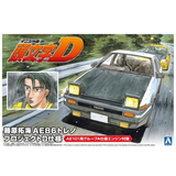 Aoshima 1/24 Initial D #01 Toyota Fujiwara Takumi AE86 Trueno Project-D Ver.