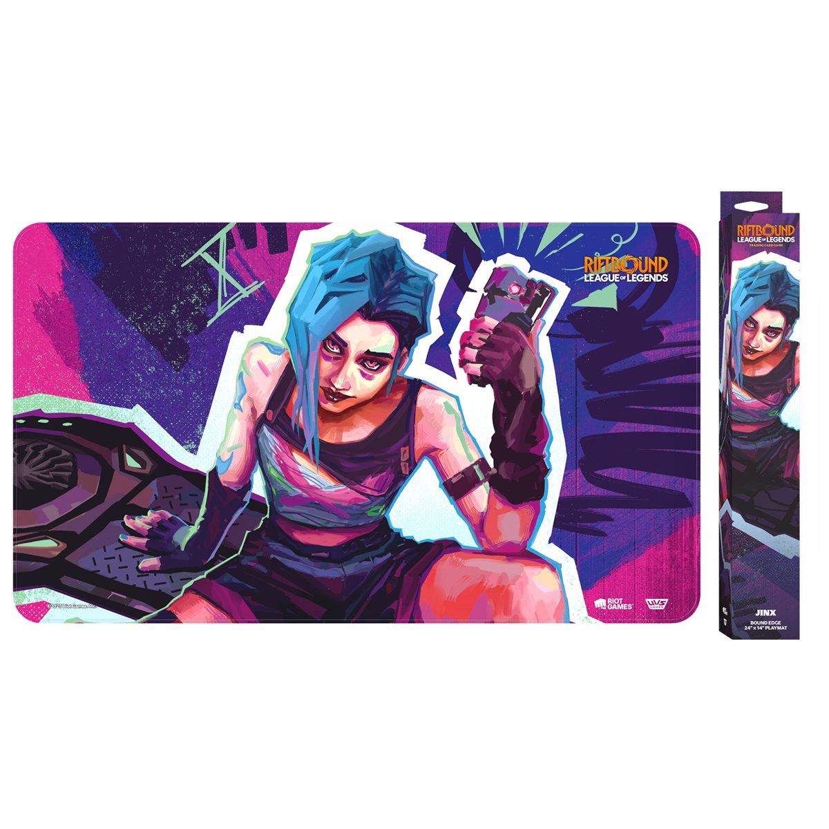 Riftbound: League of Legends TCG - Origins Playmat - Jinx
