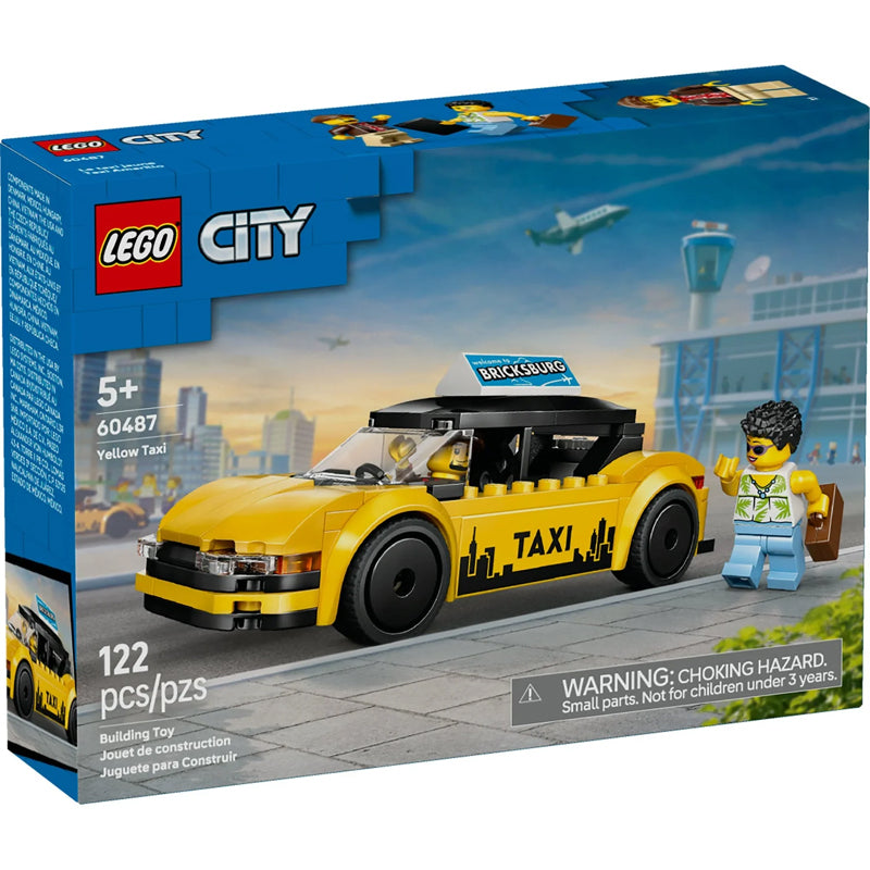 LEGO City 60487 Yellow Taxi