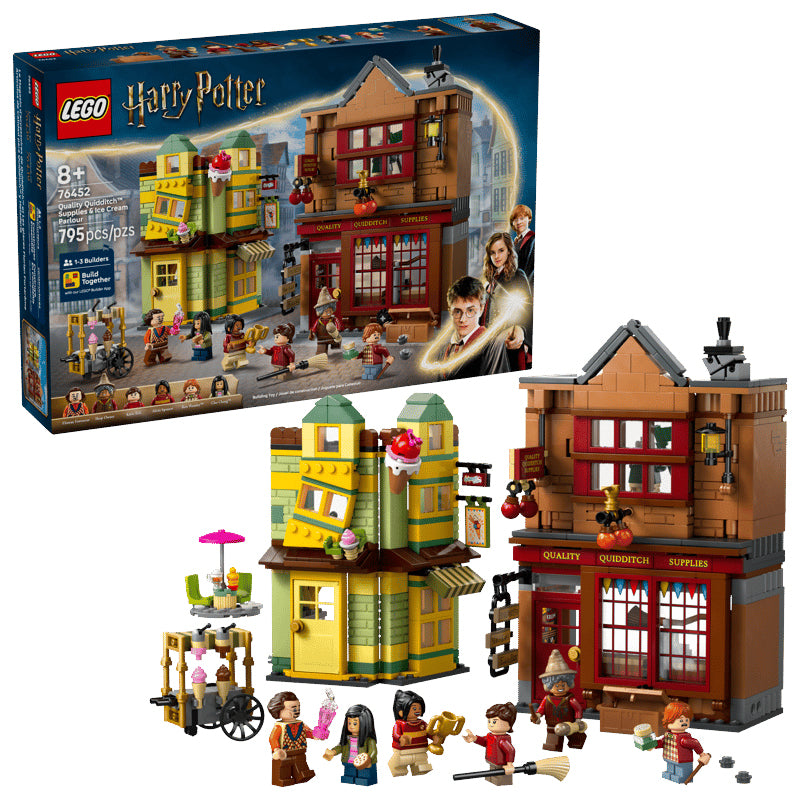 LEGO Harry Potter 76452 Quality Quidditch™ Supplies & Ice Cream Parlour