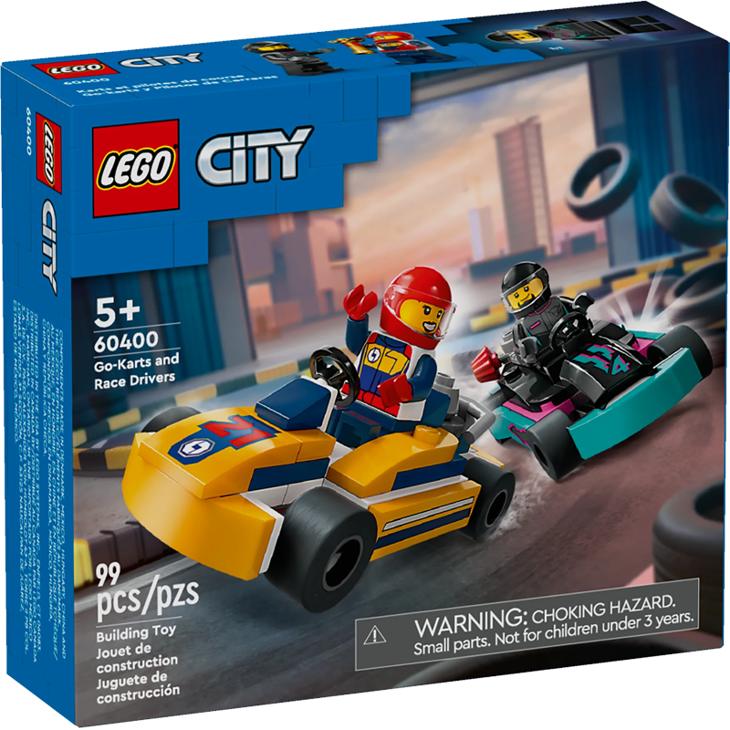 LEGO City 60400 Go-Karts and Race Drivers