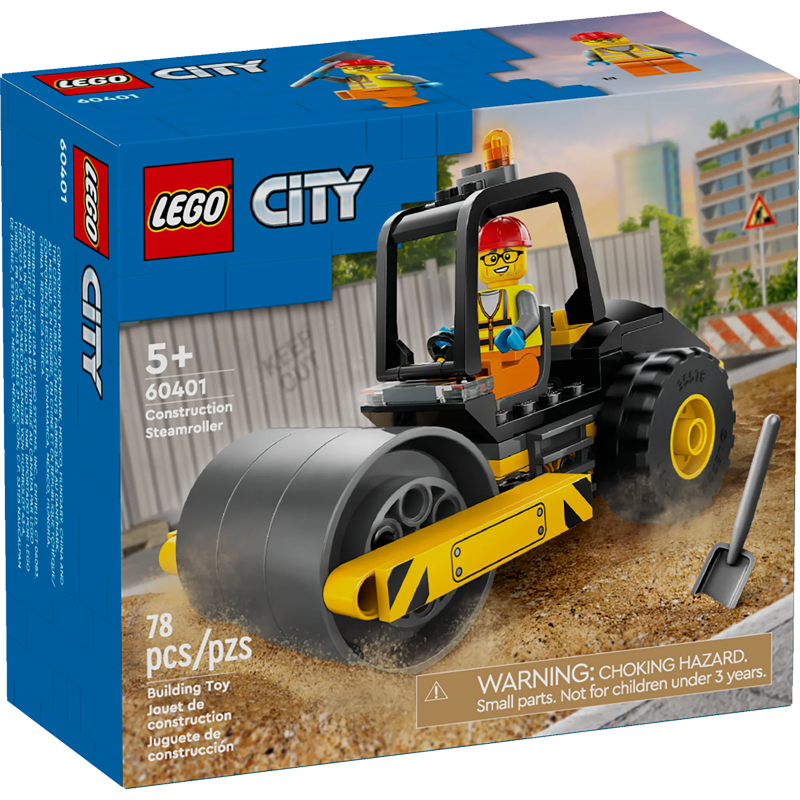 LEGO City 60401 Construction Steamroller