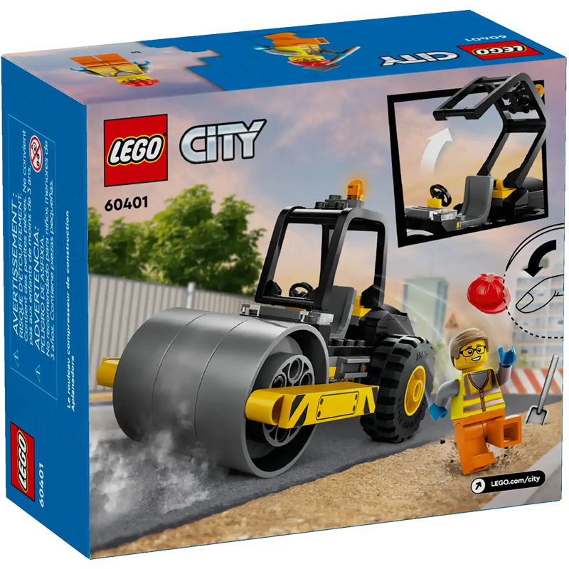 LEGO City 60401 Construction Steamroller