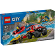LEGO City 60412 4x4 Fire Truck with Rescue Boat