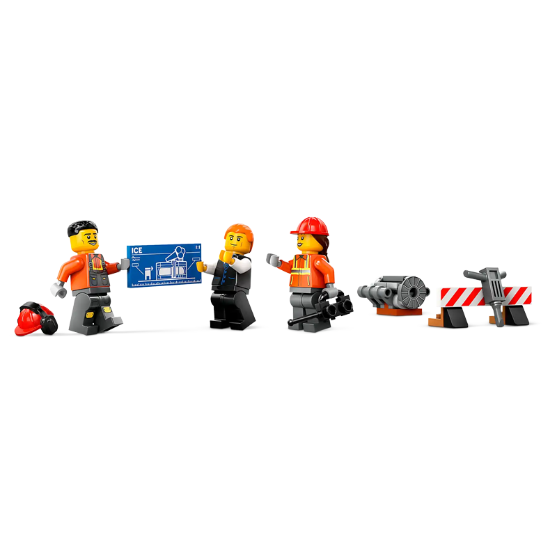 LEGO City 60420 Yellow Construction Excavator