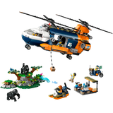 LEGO City 60437 Jungle Explorer Helicopter at Base Camp