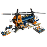 LEGO City 60437 Jungle Explorer Helicopter at Base Camp