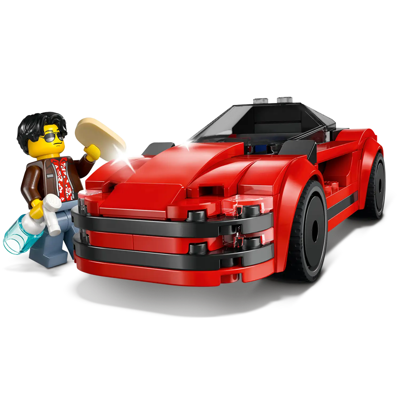 LEGO City 60448 Red Sports Car