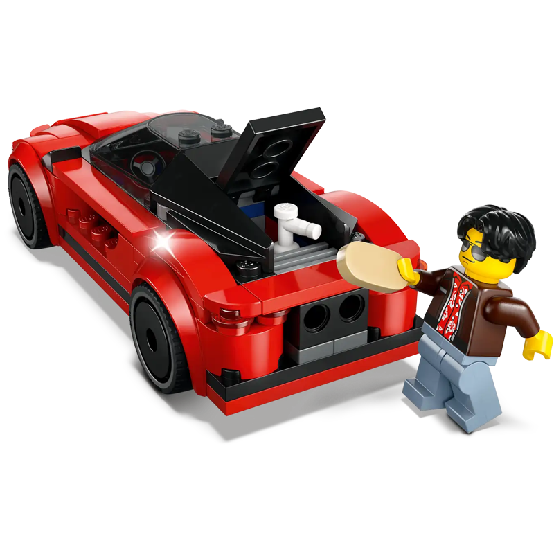 LEGO City 60448 Red Sports Car