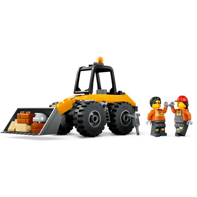 LEGO City 60450 Yellow Construction Wheel Loader