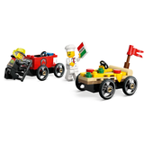 LEGO City 60458 Pizza vs. Fire Truck Race Car Pack