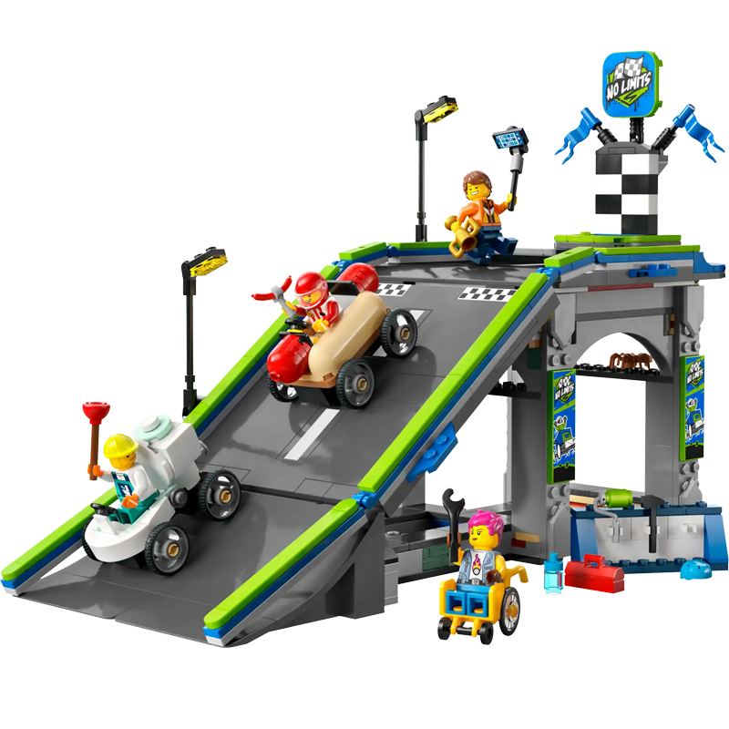 LEGO City 60460 No Limits: Race Car Ramp Track
