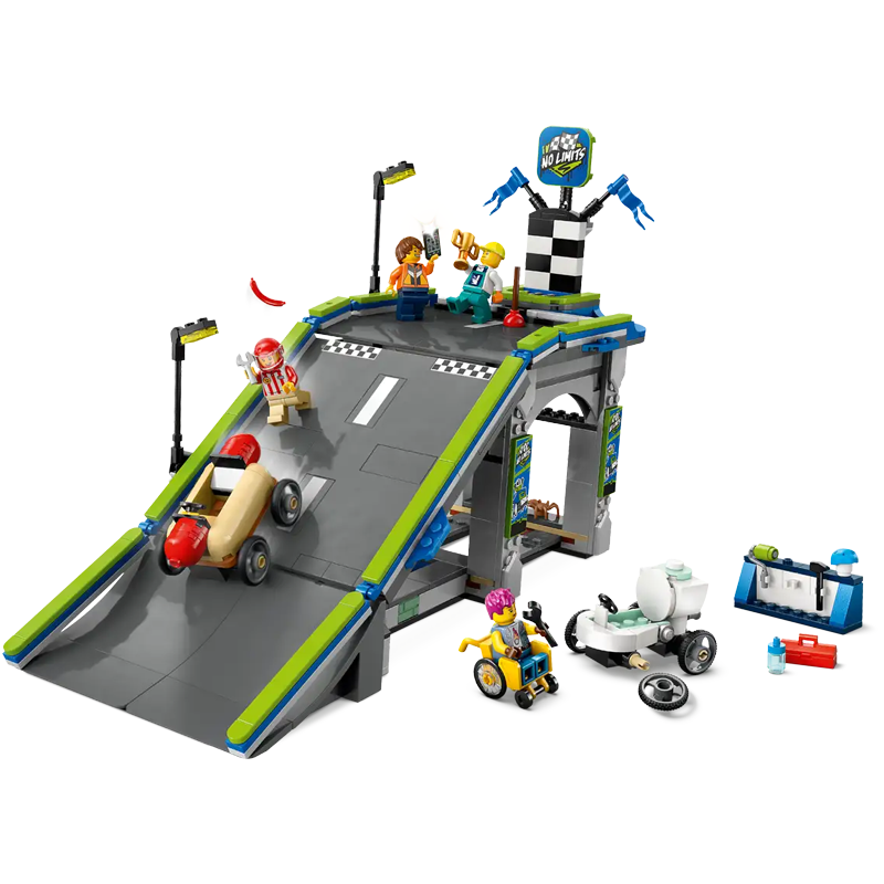 LEGO City 60460 No Limits: Race Car Ramp Track