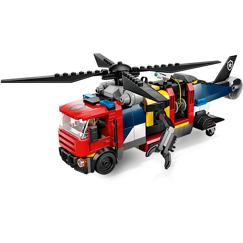 LEGO City 60462 Helicopter, Fire Truck & Submarine Remix