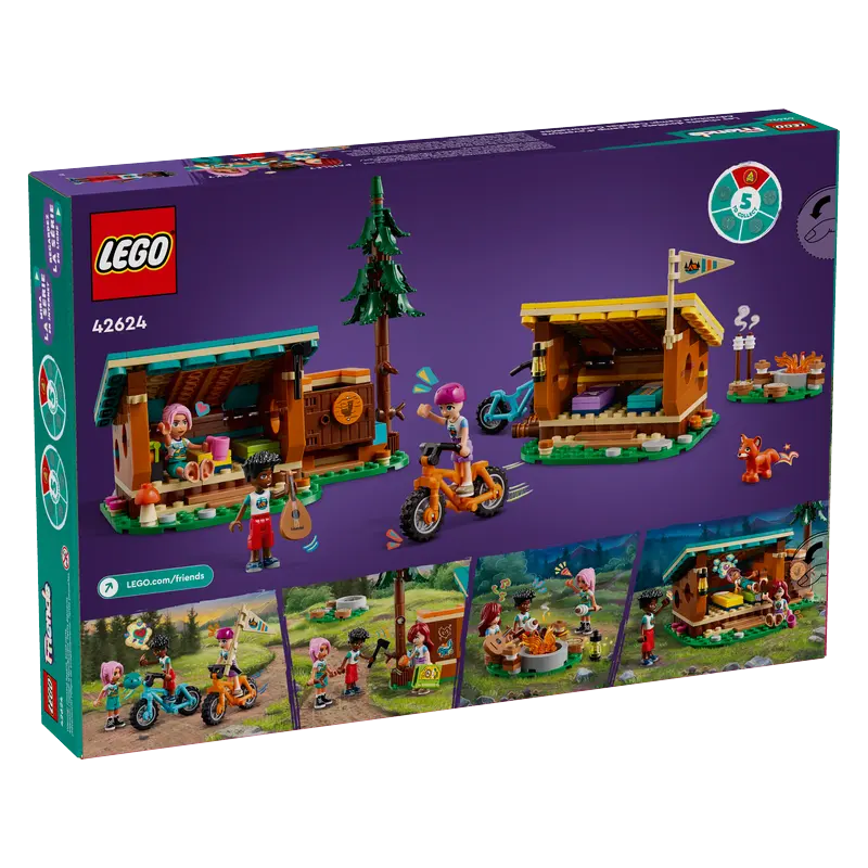 LEGO Friends 42624 Adventure Camp Cozy Cabins