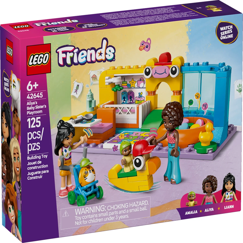 LEGO Friends 42645 Aliya's Baby Sister's Playroom