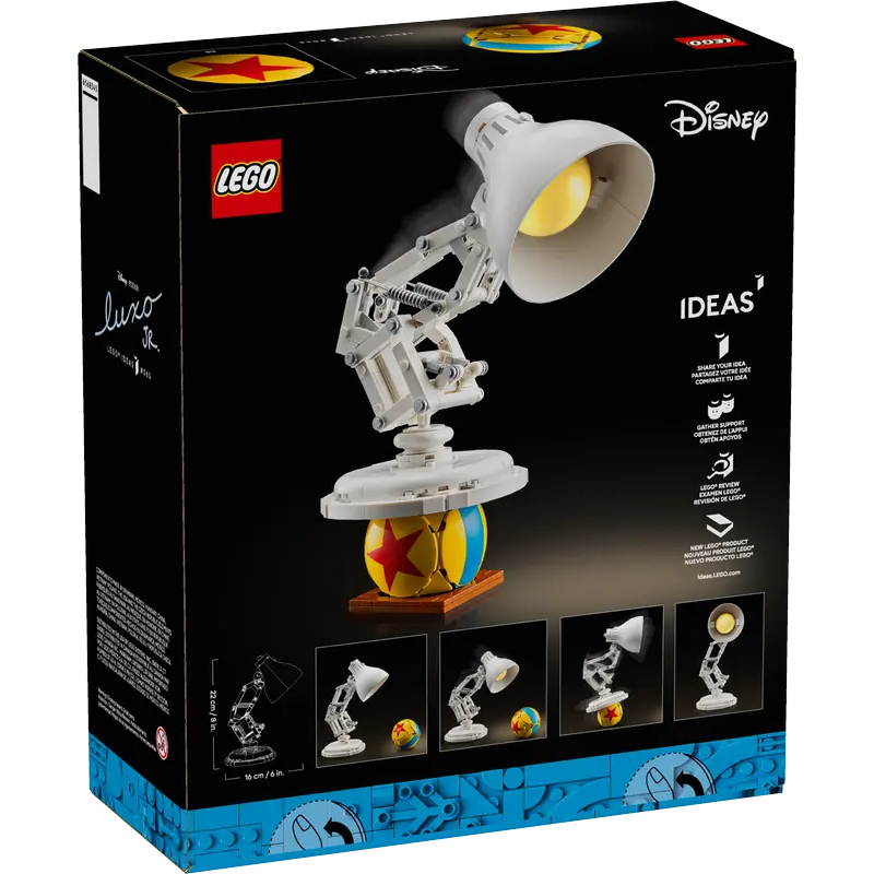 LEGO Ideas 21357 Disney Pixar Luxo Jr.