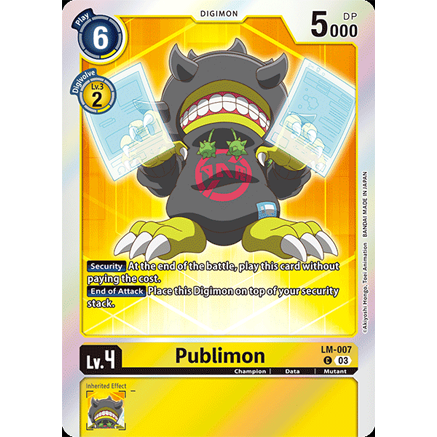 DCG [BT15-LM-007 C] Publimon