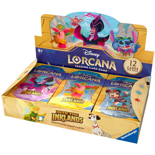 Disney Lorcana TCG - Into the Inklands Booster Box Display