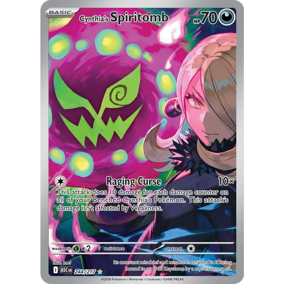 PKM [ME02.5-ASC-244 IR] Cynthia's Spiritomb