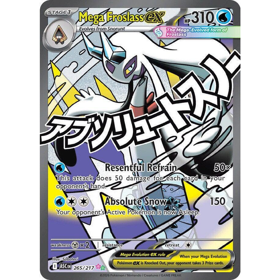 PKM [ME02.5-ASC-265 MAR] Mega Froslass ex