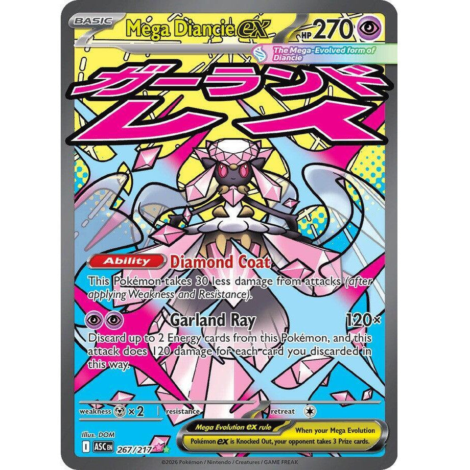 PKM [ME02.5-ASC-267 MAR] Mega Diancie ex
