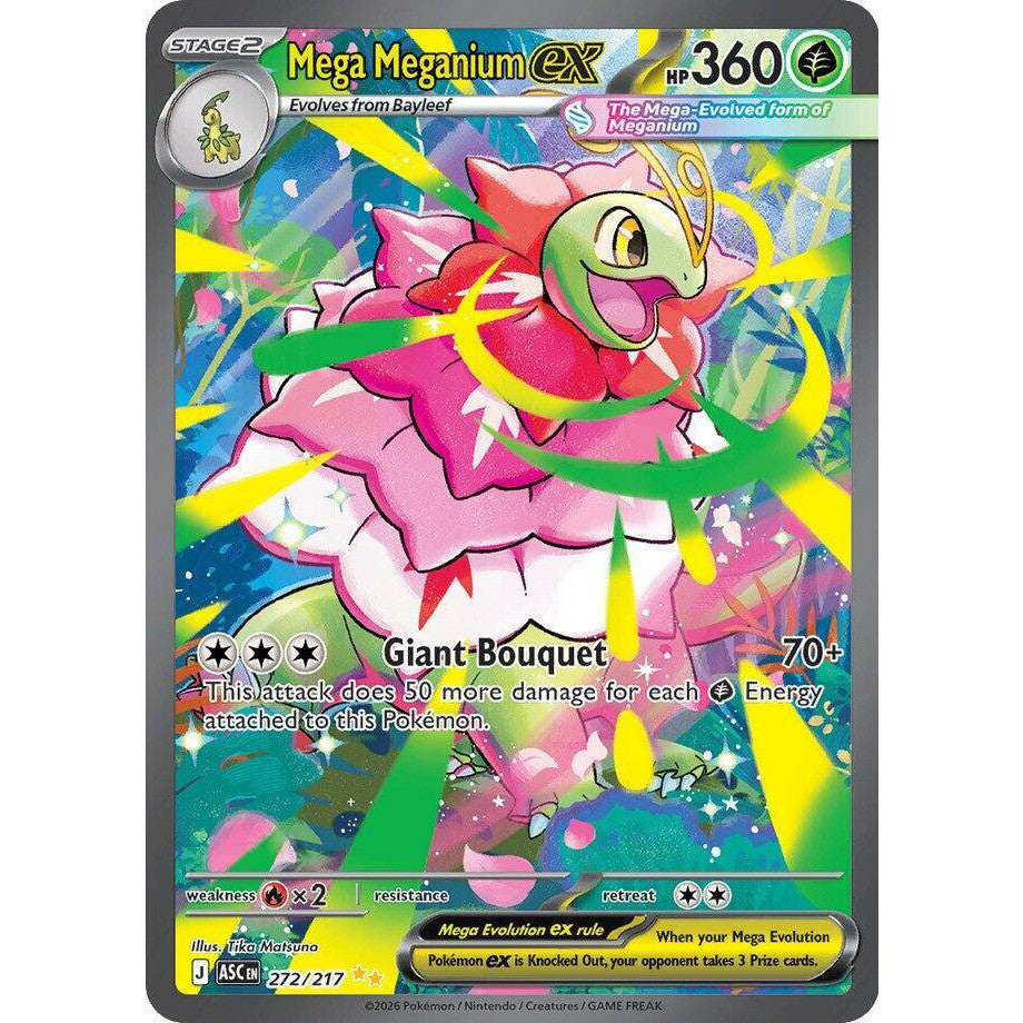 PKM [ME02.5-ASC-272 SIR] Mega Meganium ex