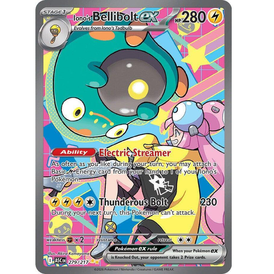 PKM [ME02.5-ASC-279 SIR] Iono's Bellibolt ex