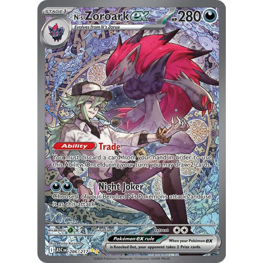 PKM [ME02.5-ASC-286 SIR] N's Zoroark ex