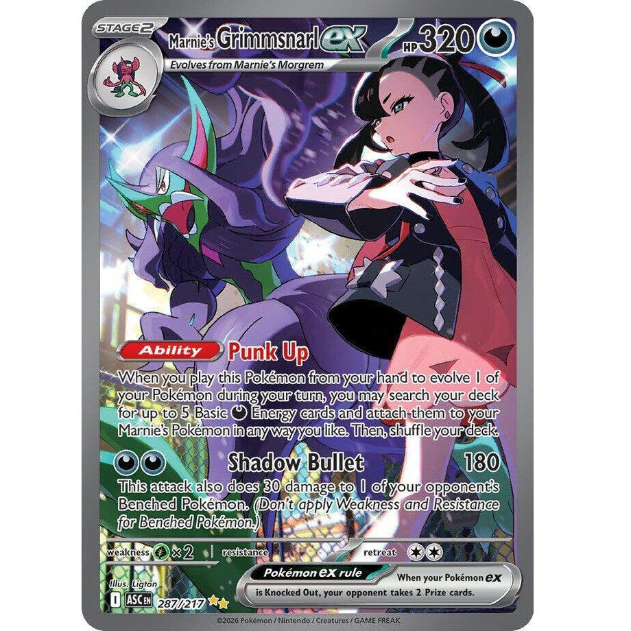 PKM [ME02.5-ASC-287 SIR] Marnie's Grimmsnarl ex