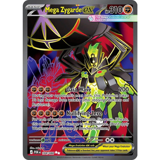 PKM [ME03-POR-104 UR] Mega Zygarde ex