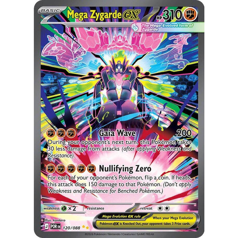PKM [ME03-POR-120 SIR] Mega Zygarde ex