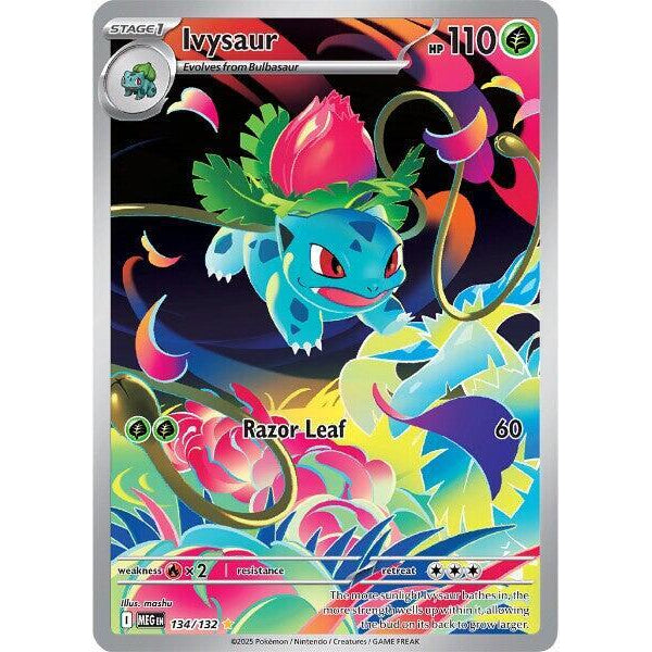 PKM [ME01-MEG-134 IR] Ivysaur - 134/132