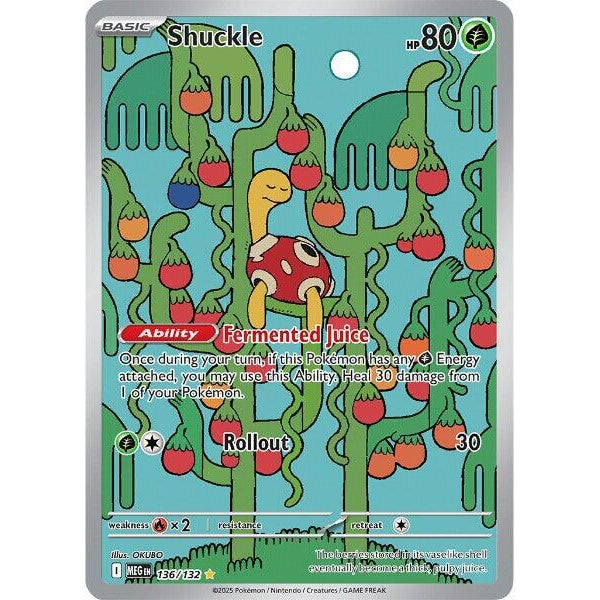 PKM [ME01-MEG-136 IR] Shuckle - 136/132