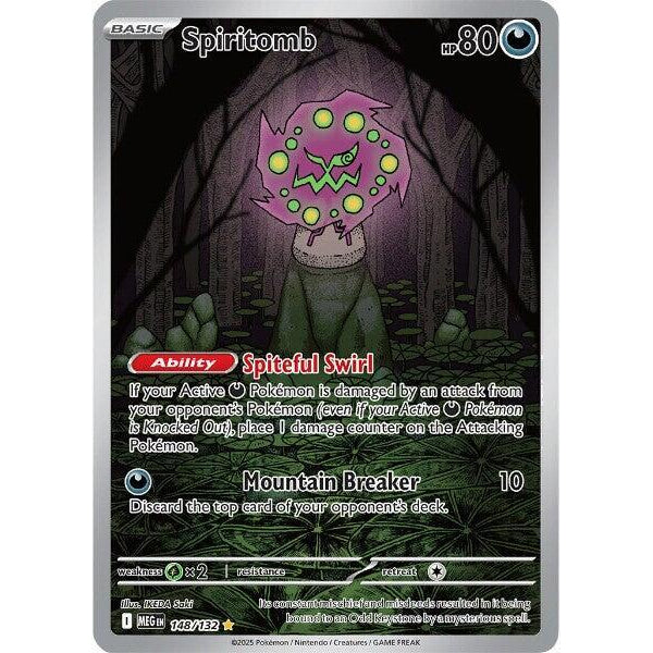 PKM [ME01-MEG-148 IR] Spiritomb - 148/132