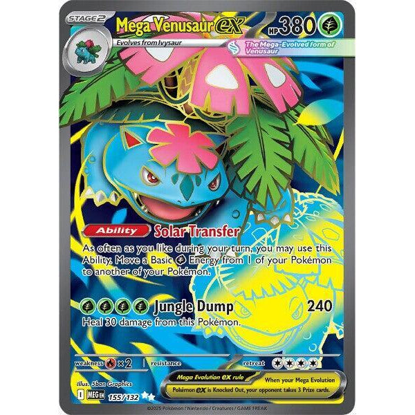 PKM [ME01-MEG-155 UR] Mega Venusaur ex - 155/132