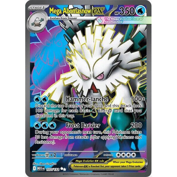 PKM [ME01-MEG-157 UR] Mega Abomasnow ex - 157/132
