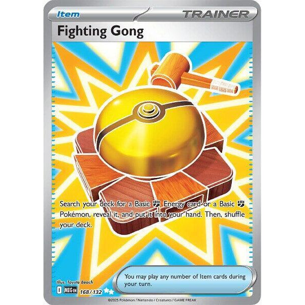 PKM [ME01-MEG-168 UR] Fighting Gong - 168/132