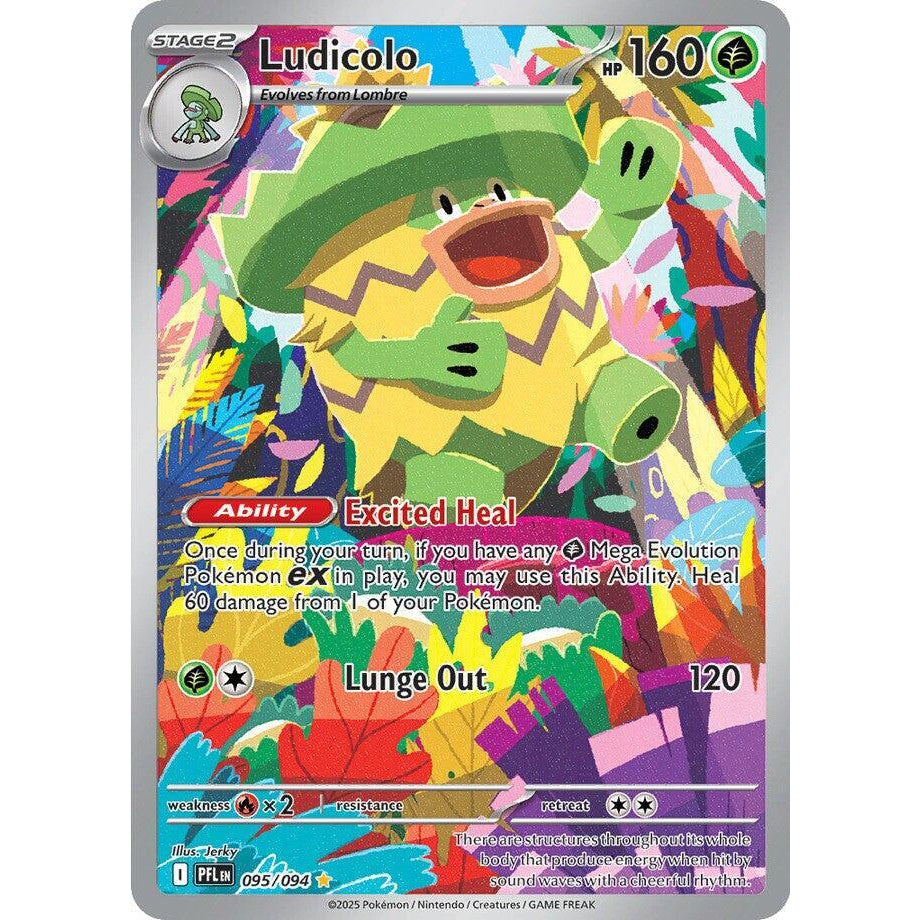PKM [ME02-PFL-095 IR] Ludicolo - 095/094